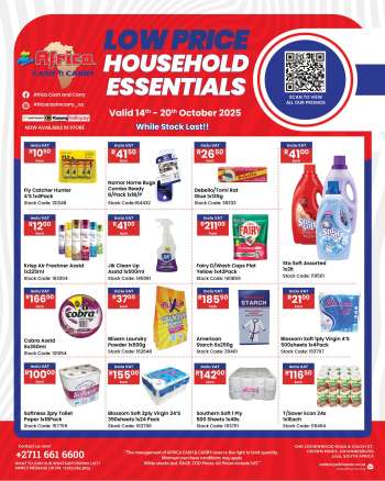 Africa Cash & Carry catalogue  - 14/10/2025 - 20/10/2025.