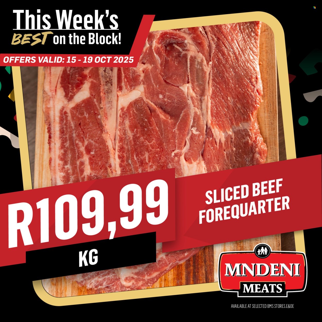 Mndeni Meats specials - 15/10/2025 - 19/10/2025. Page 2