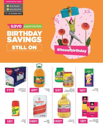 Save supermarket catalogue  - 15/10/2025 - 26/10/2025.