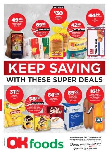 OK Foods catalogue  - 15/10/2025 - 23/10/2025.