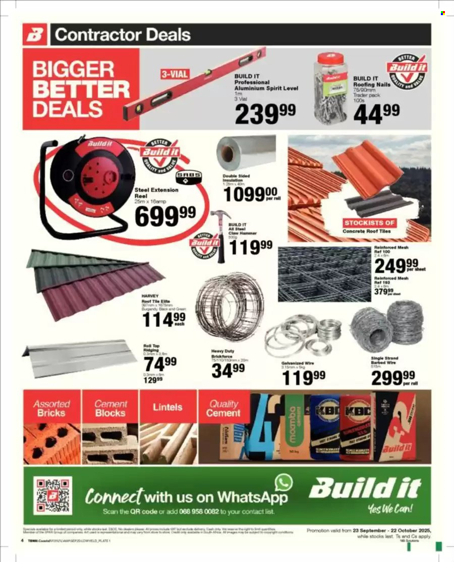 Build It specials - 23/09/2025 - 22/10/2025. Page 8
