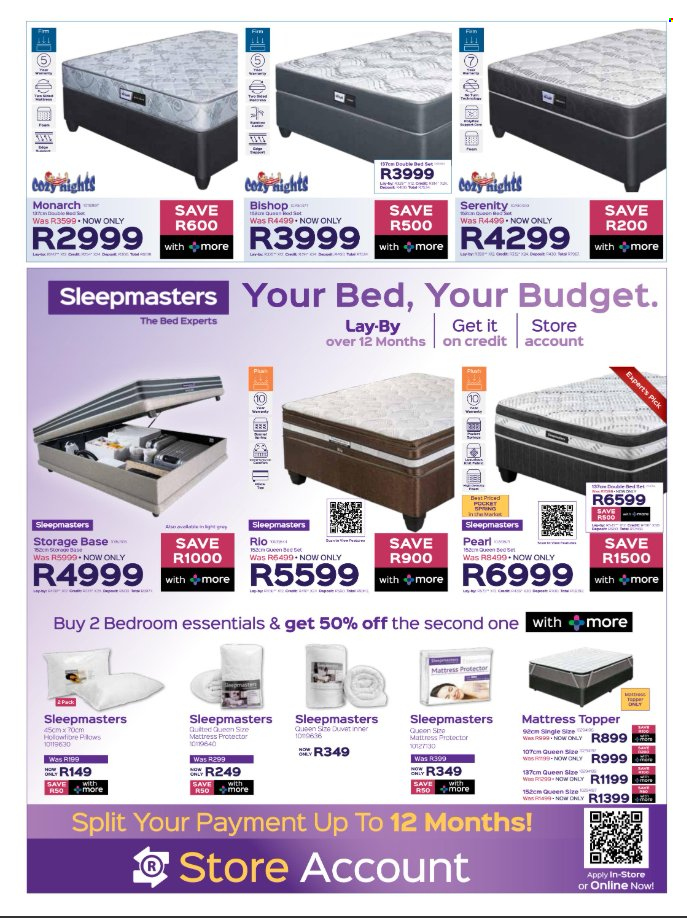 Sleepmasters specials - 16/10/2025 - 09/11/2025. Page 9
