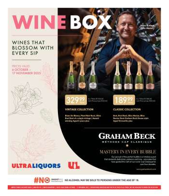 Ultra Liquors catalogue  - 06/10/2025 - 17/11/2025.