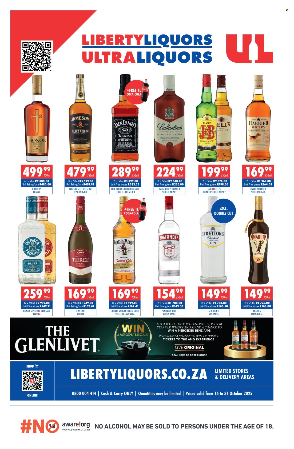 Liberty Liquors specials - 16/10/2025 - 31/10/2025. Page 1