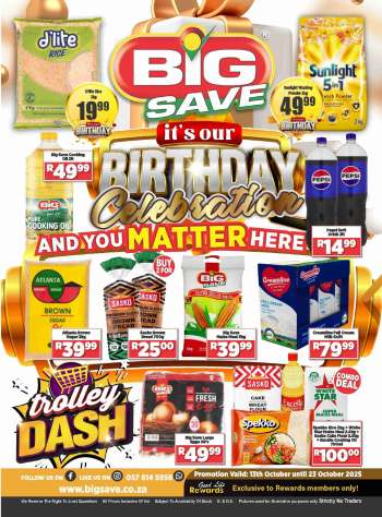 Big Save catalogue  - 13/10/2025 - 23/10/2025.