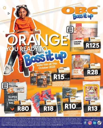 OBC catalogue  - 16/10/2025 - 19/10/2025.