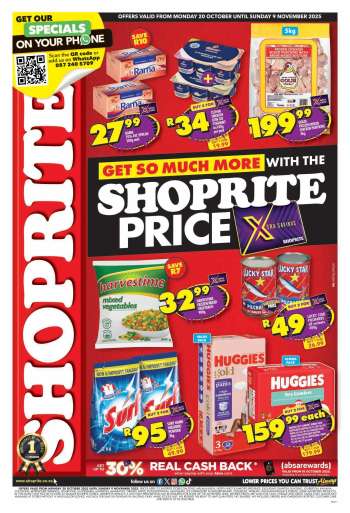 Shoprite catalogue  - 20/10/2025 - 09/11/2025.
