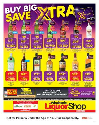 Shoprite catalogue  - 20/10/2025 - 02/11/2025.