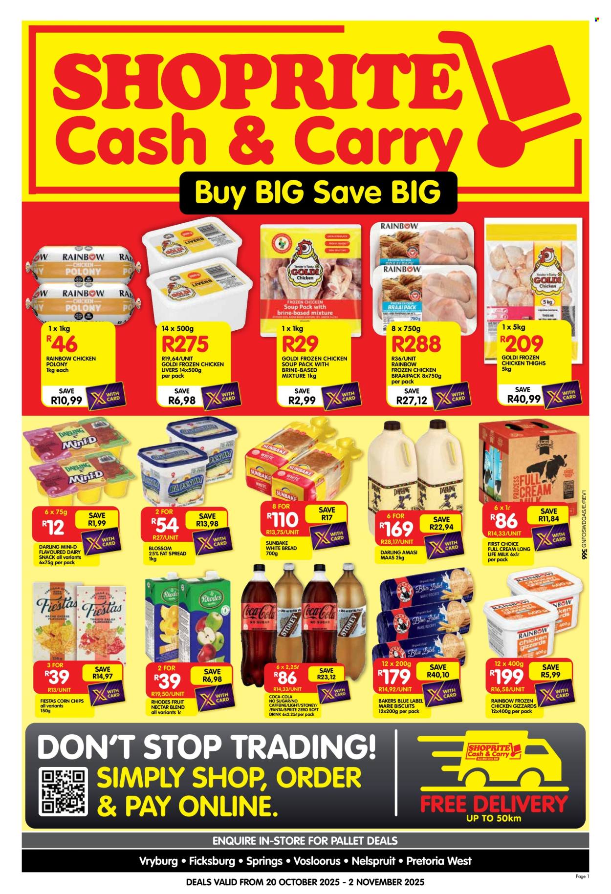 Shoprite specials - 20/10/2025 - 02/11/2025. Page 1
