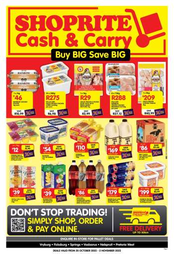 Shoprite catalogue  - 20/10/2025 - 02/11/2025.