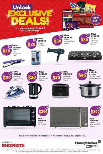 Shoprite catalogue  - 20/10/2025 - 09/11/2025.