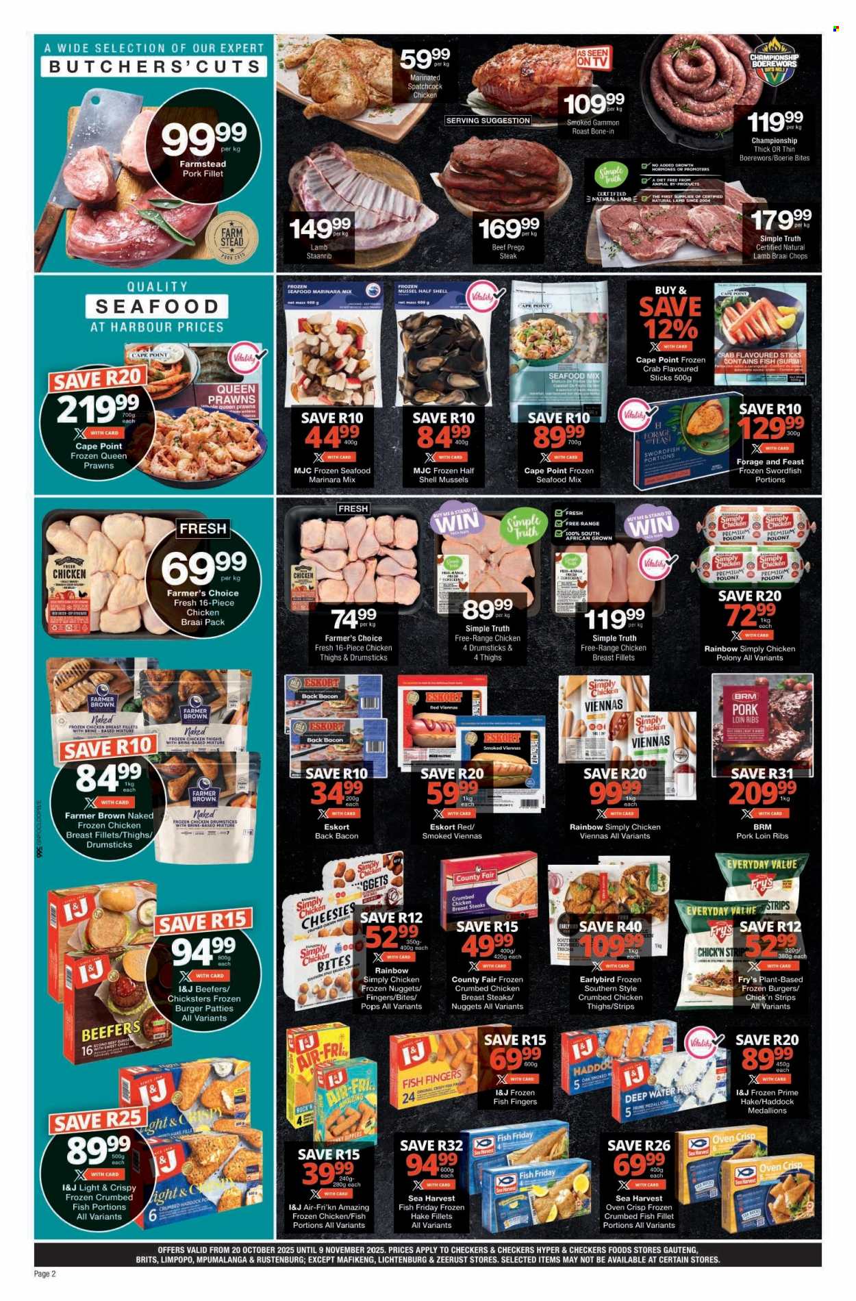 Checkers specials - 20/10/2025 - 09/11/2025. Page 2