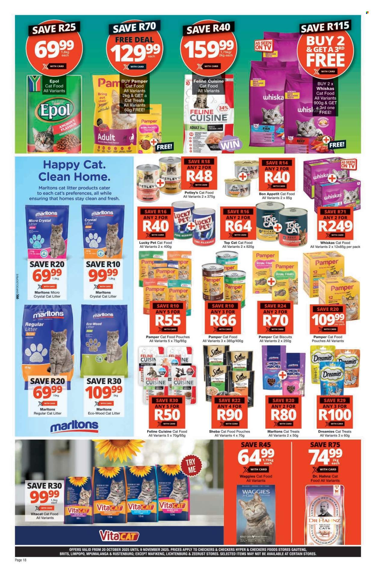 Checkers specials - 20/10/2025 - 09/11/2025. Page 18