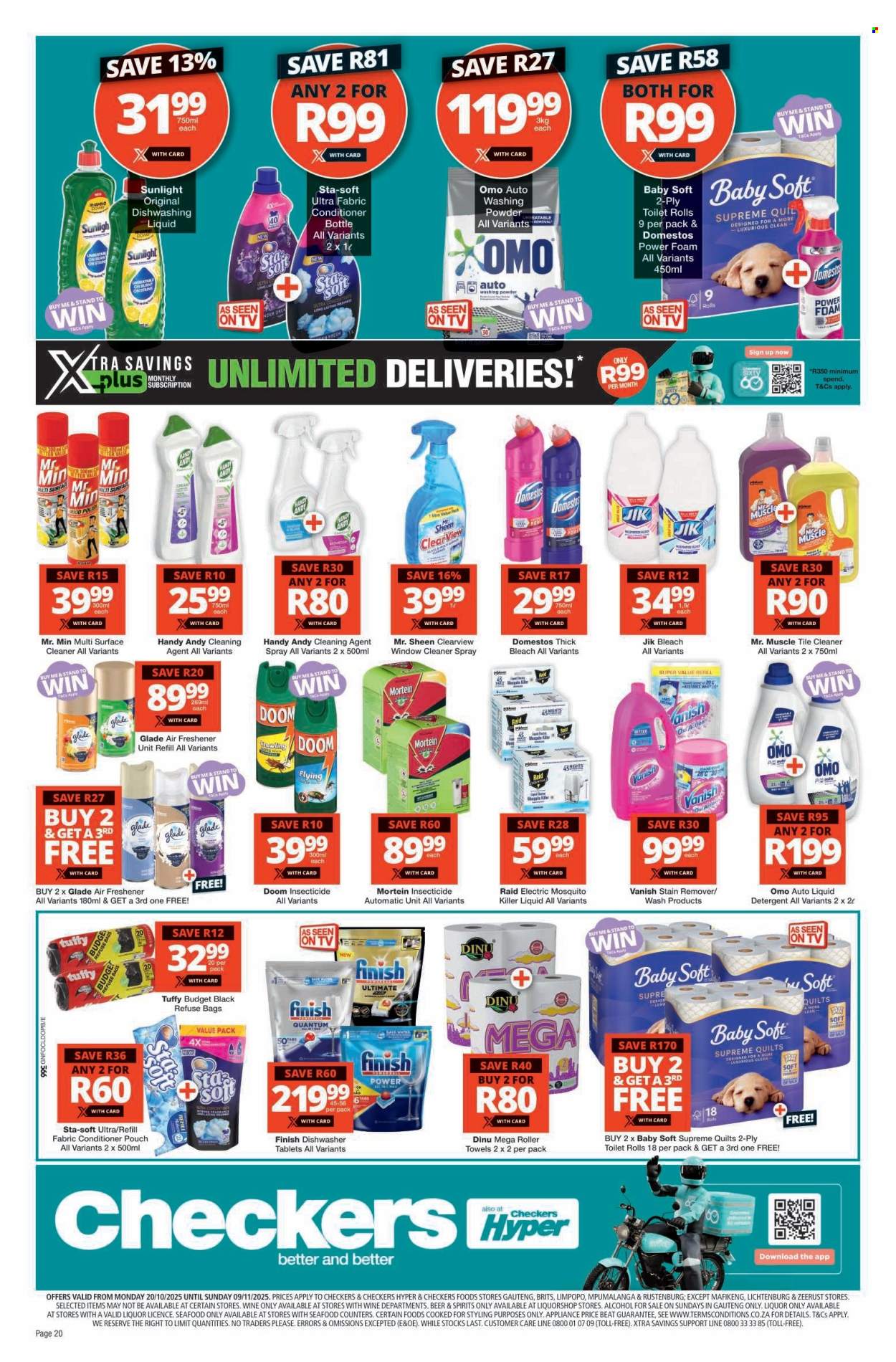 Checkers specials - 20/10/2025 - 09/11/2025. Page 20