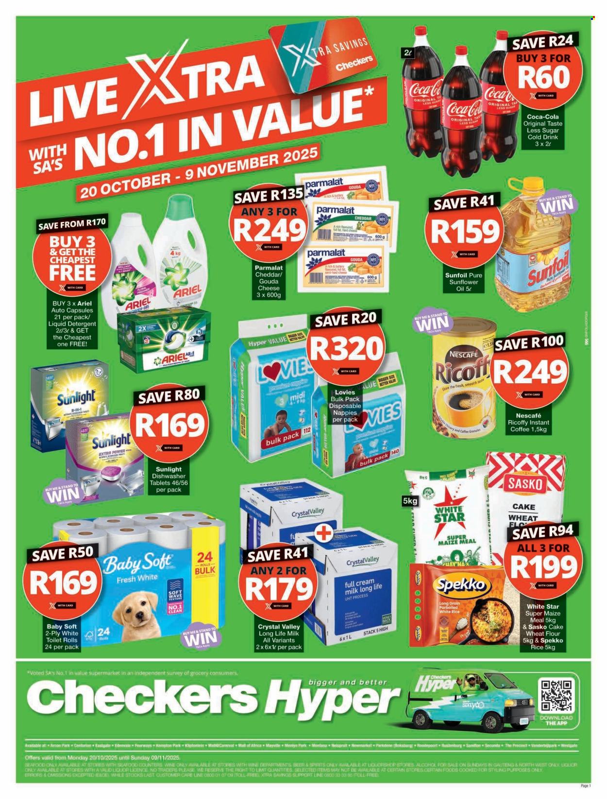 Checkers specials - 20/10/2025 - 09/11/2025. Page 1
