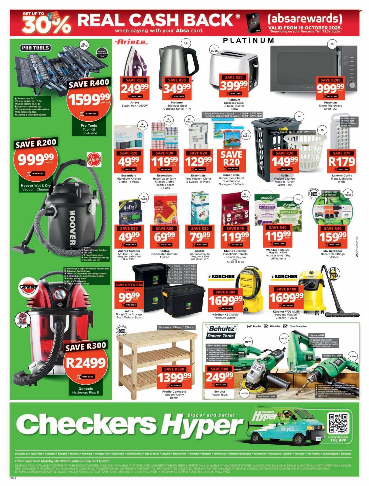 Checkers specials - 20/10/2025 - 09/11/2025. Page 4
