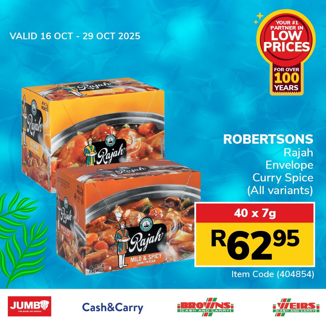 Jumbo Cash & Carry specials - 16/10/2025 - 29/10/2025. Page 16