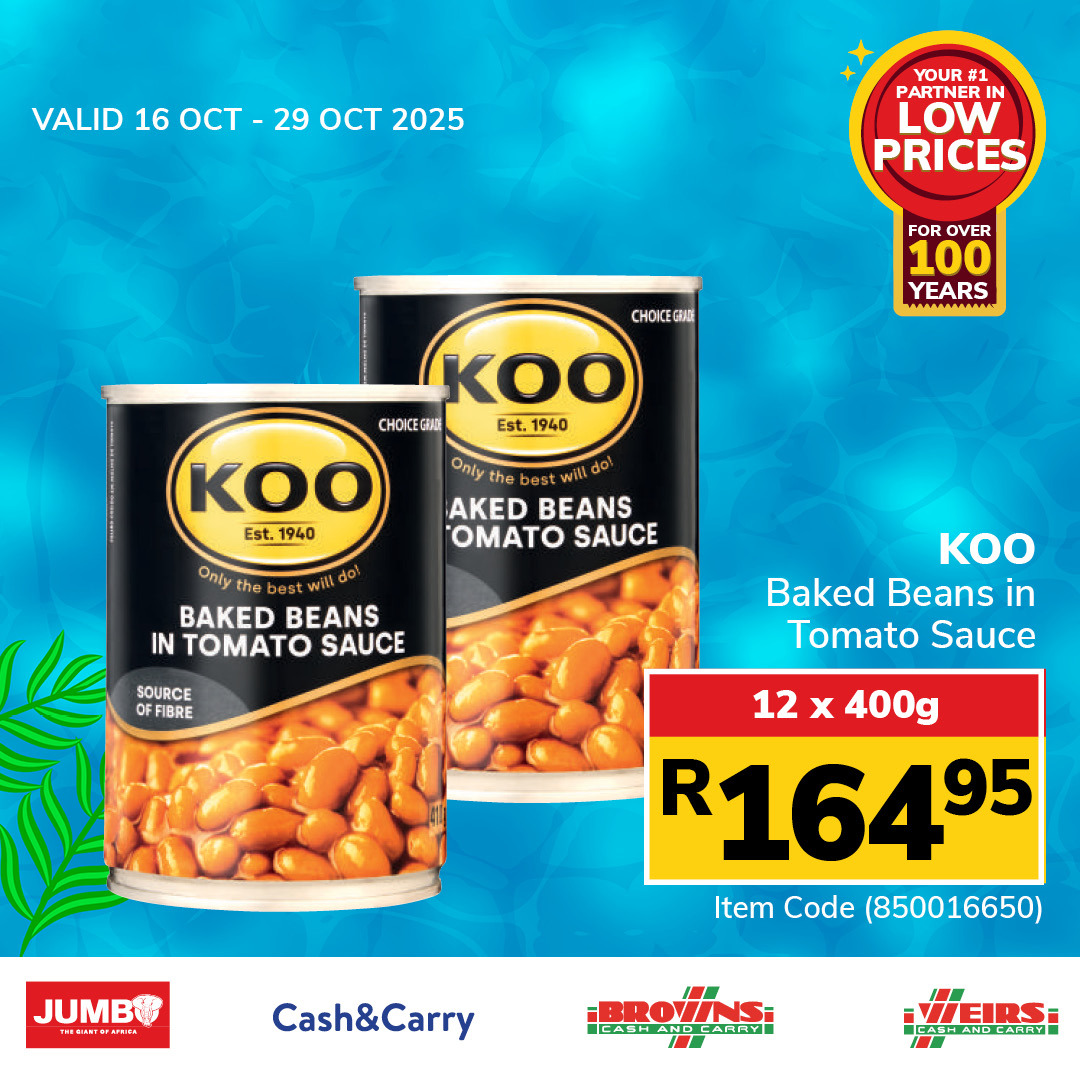 Jumbo Cash & Carry specials - 16/10/2025 - 29/10/2025. Page 17