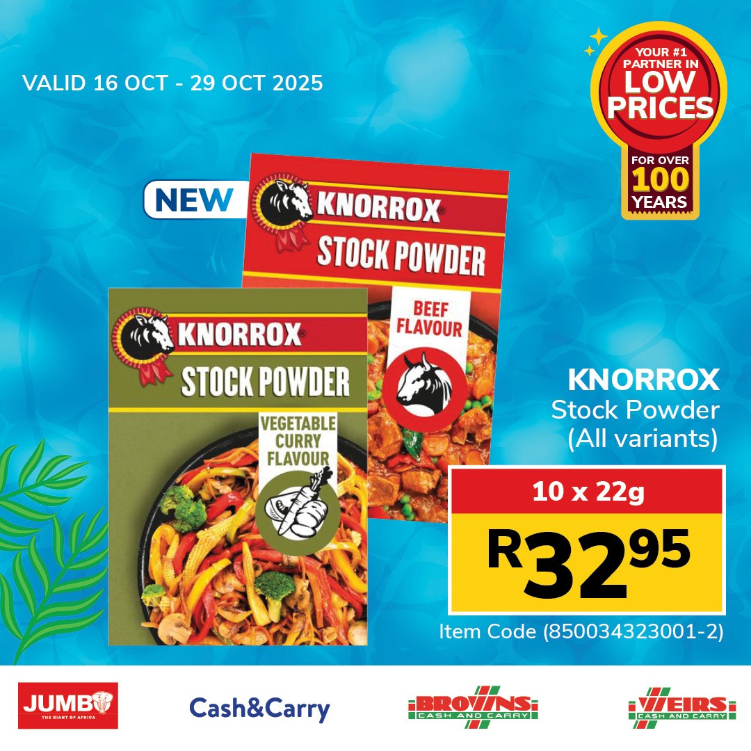 Jumbo Cash & Carry specials - 16/10/2025 - 29/10/2025. Page 22