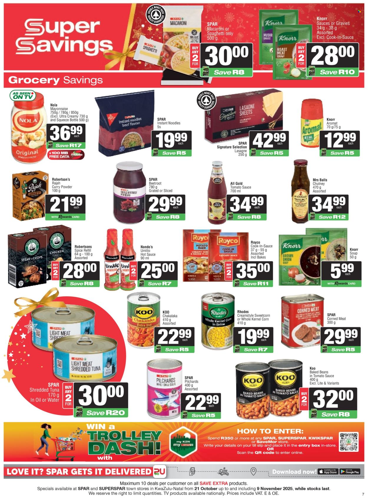 SPAR specials - 21/10/2025 - 09/11/2025. Page 7