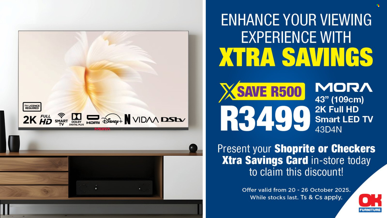 OK Furniture specials - 20/10/2025 - 26/10/2025. Page 1