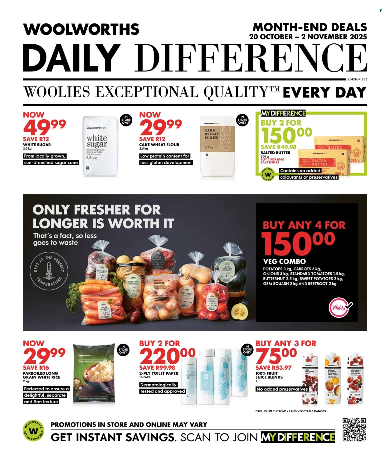 Woolworths specials - 20/10/2025 - 02/11/2025. Page 1