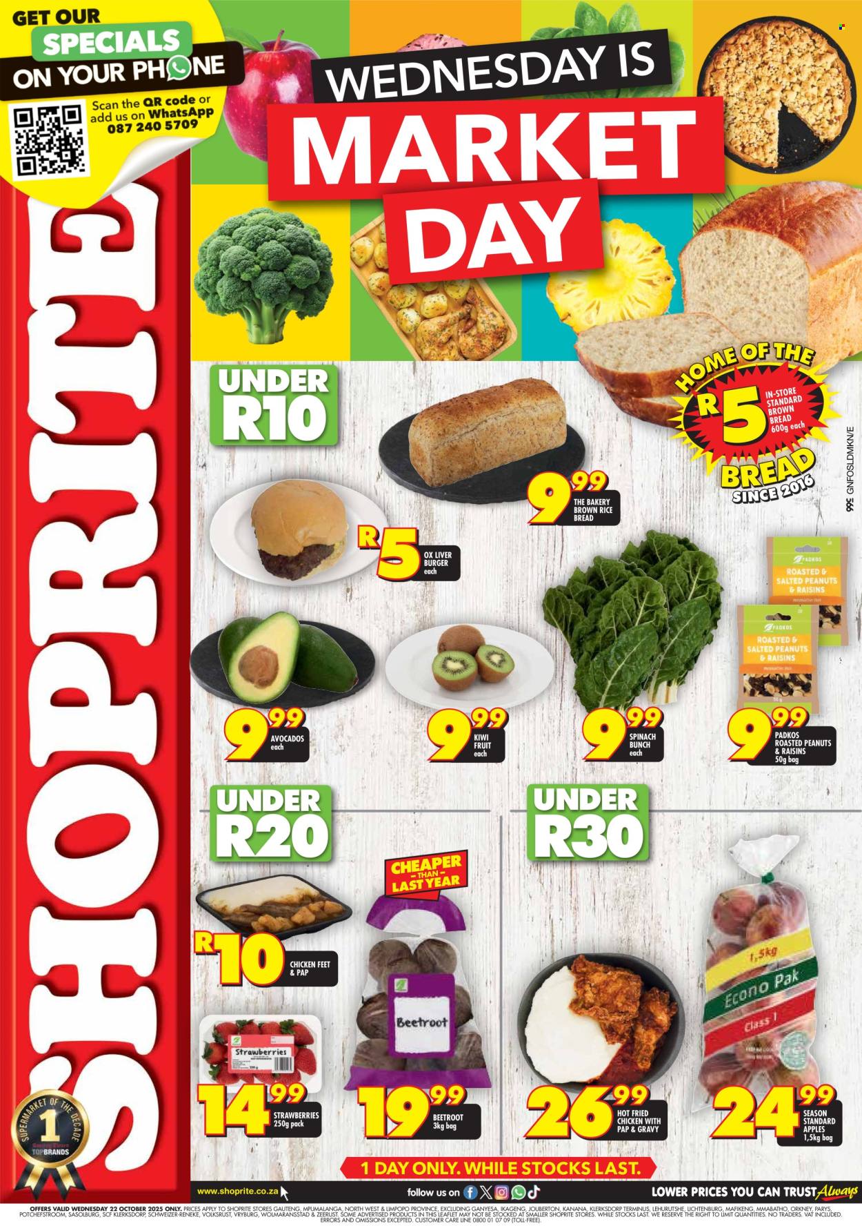 Shoprite specials - 22/10/2025 - 22/10/2025. Page 1