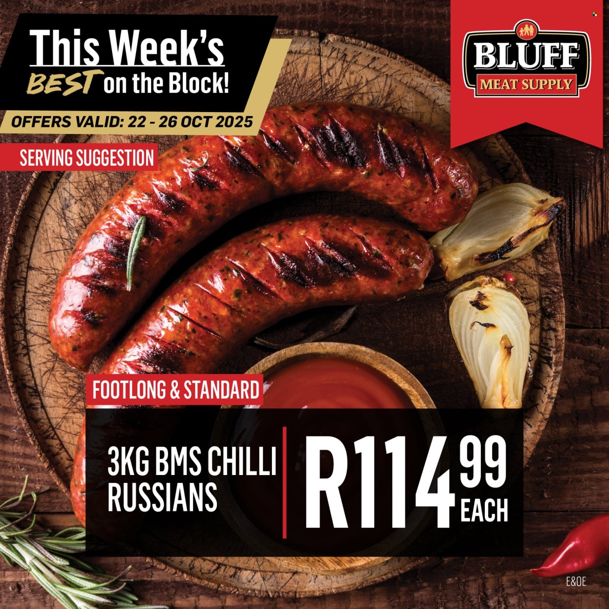 Bluff Meat Supply specials - 22/10/2025 - 26/10/2025. Page 6