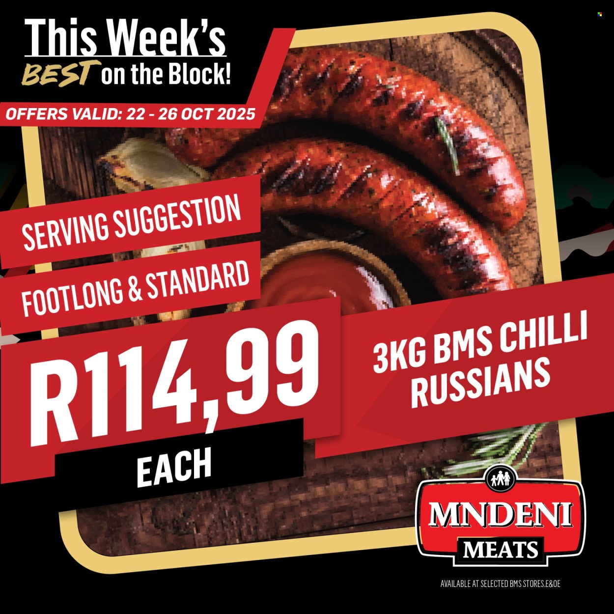 Mndeni Meats specials - 22/10/2025 - 26/10/2025. Page 6