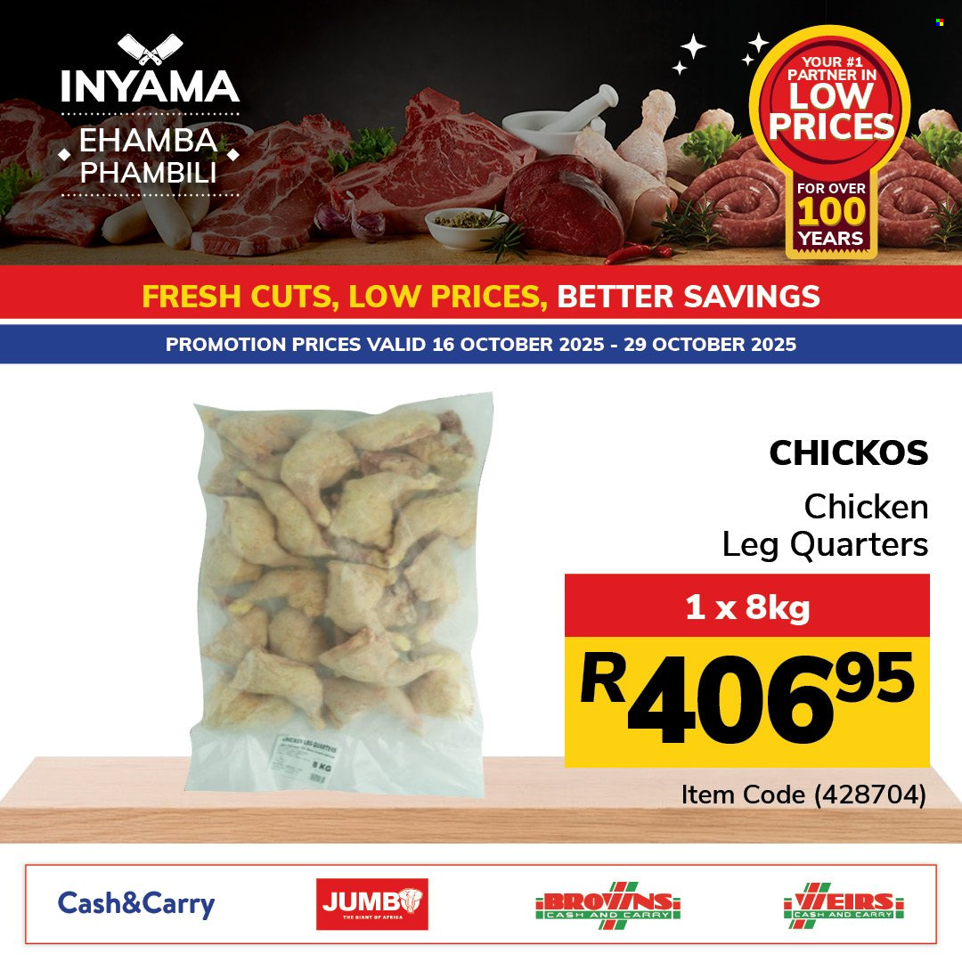 Jumbo Cash & Carry specials - 16/10/2025 - 29/10/2025. Page 1