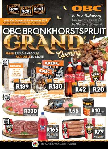 OBC catalogue  - 30/10/2025 - 08/11/2025.