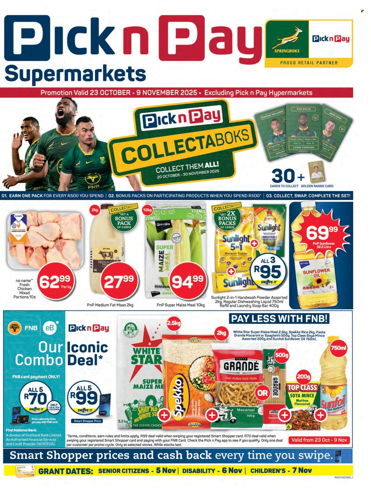 Pick n Pay Supermarket specials - 23/10/2025 - 09/11/2025. Page 1