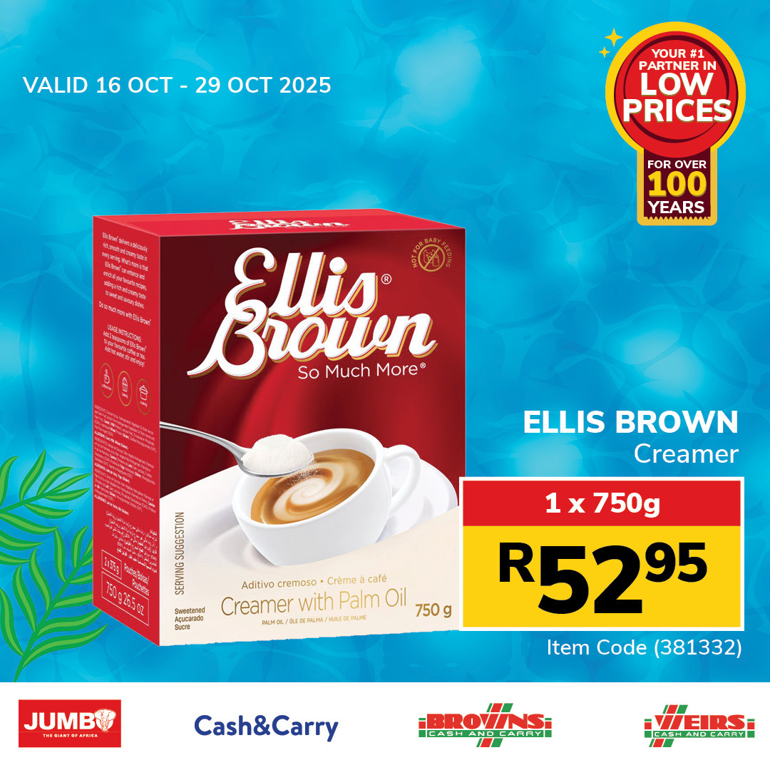 Jumbo Cash & Carry specials - 16/10/2025 - 29/10/2025. Page 10