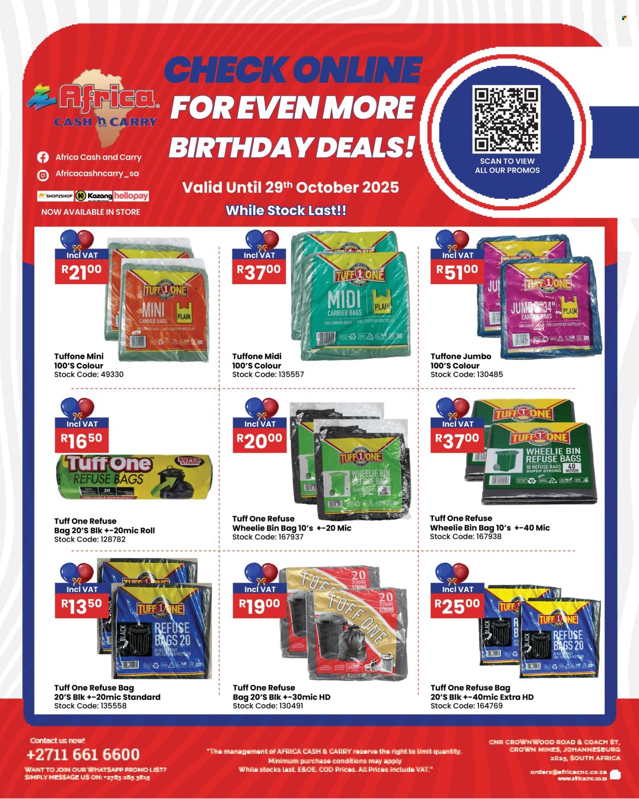 Africa Cash & Carry specials - 23/10/2025 - 29/10/2025. Page 2