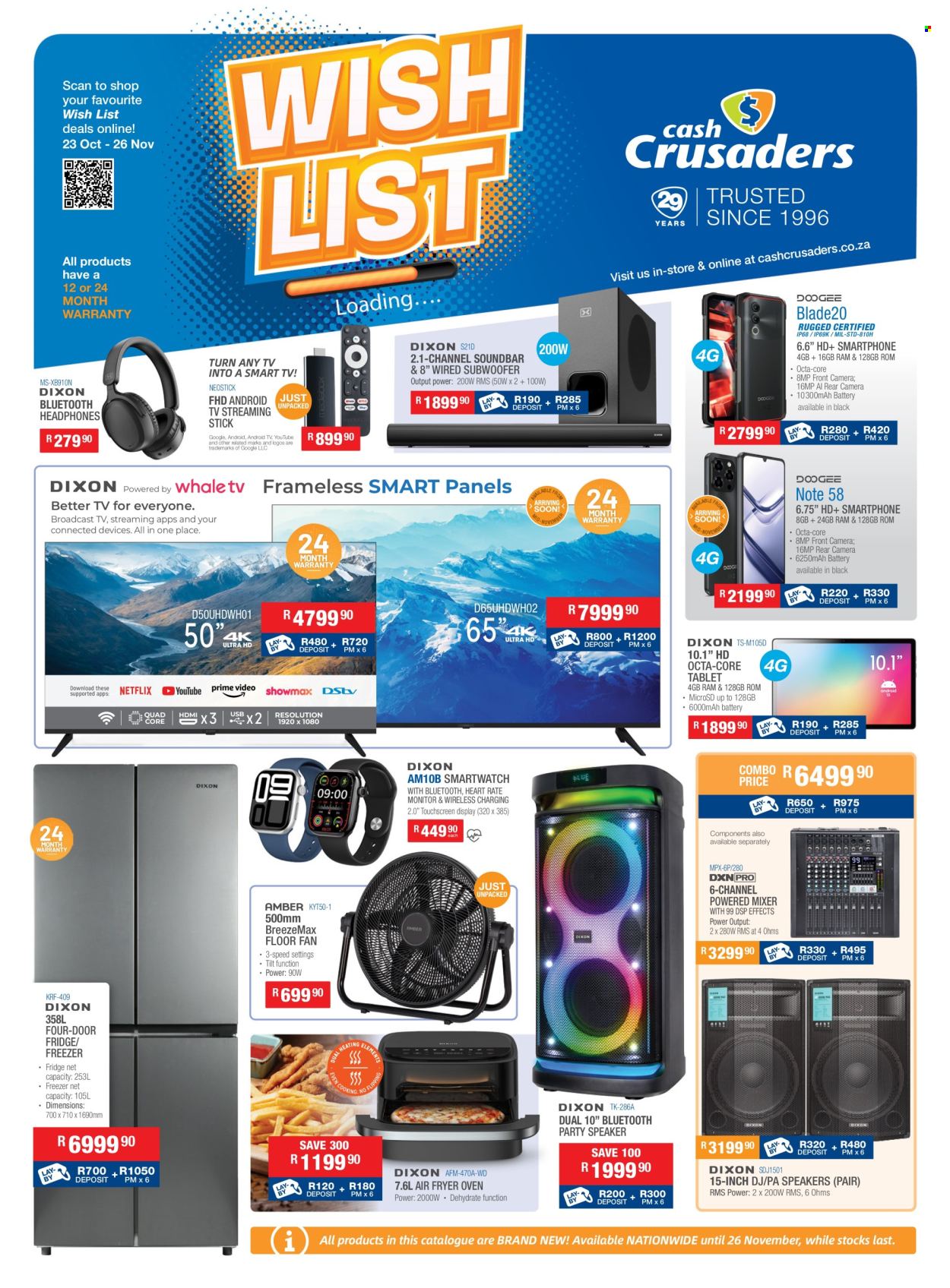 Cash Crusaders specials - 23/10/2025 - 26/11/2025. Page 1