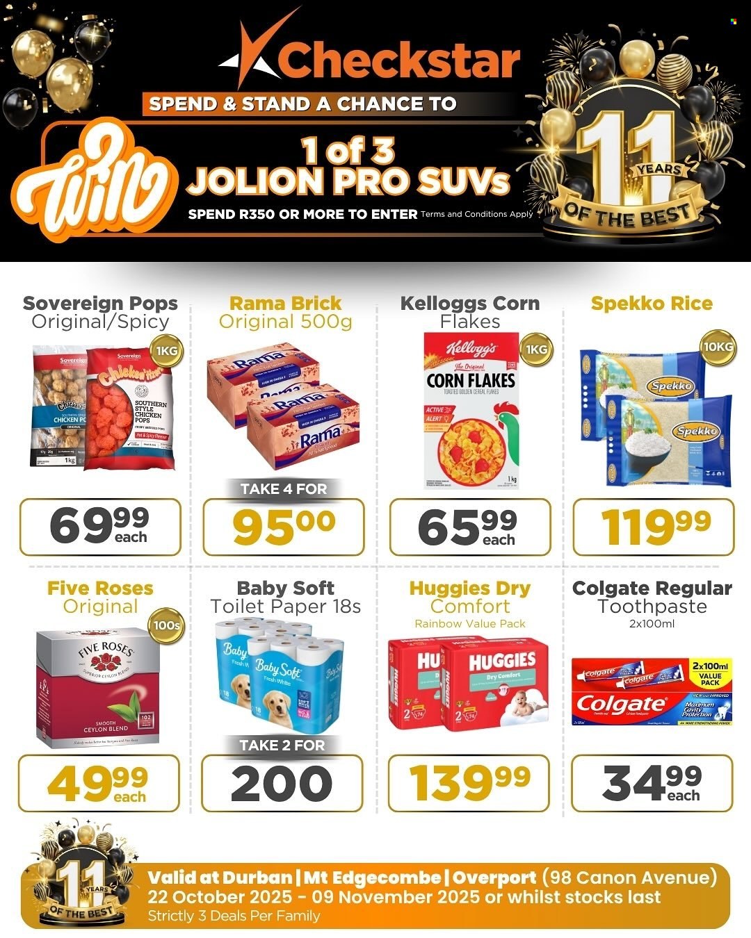 Checkstar specials - 22/10/2025 - 09/11/2025. Page 1