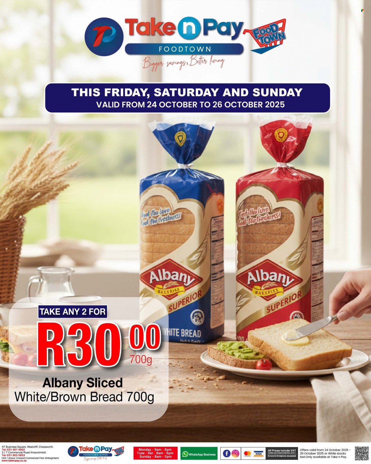 Take n Pay specials - 24/10/2025 - 26/10/2025. Page 1