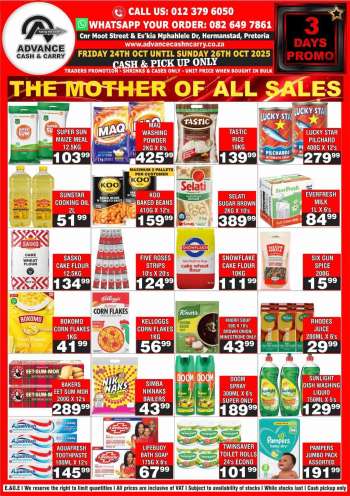 Advance Cash & Carry catalogue  - 24/10/2025 - 26/10/2025.