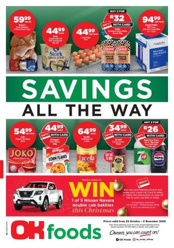 OK Foods catalogue  - 24/10/2025 - 09/11/2025.