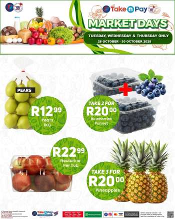 Take n Pay catalogue  - 28/10/2025 - 30/10/2025.