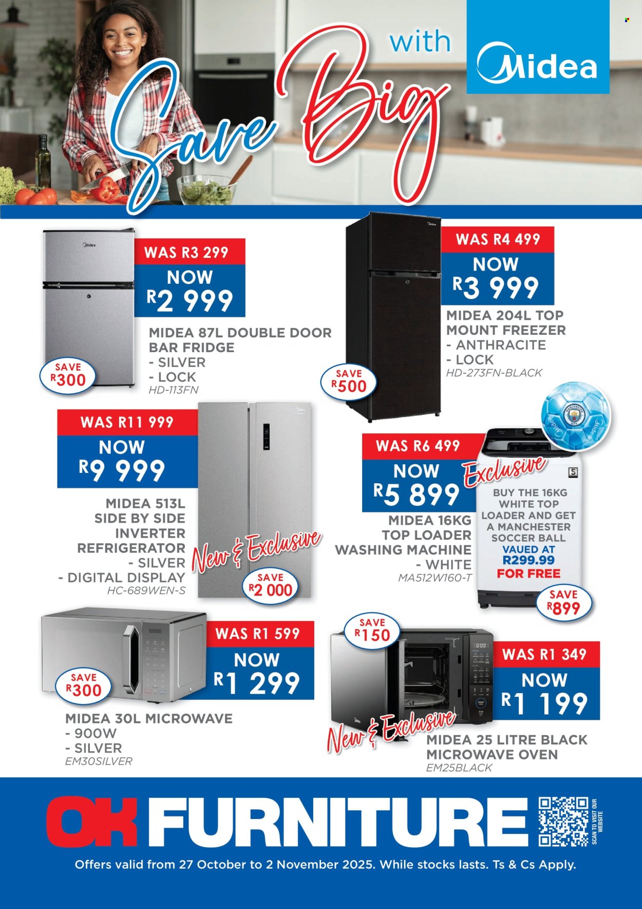 OK Furniture specials - 27/10/2025 - 02/11/2025. Page 1