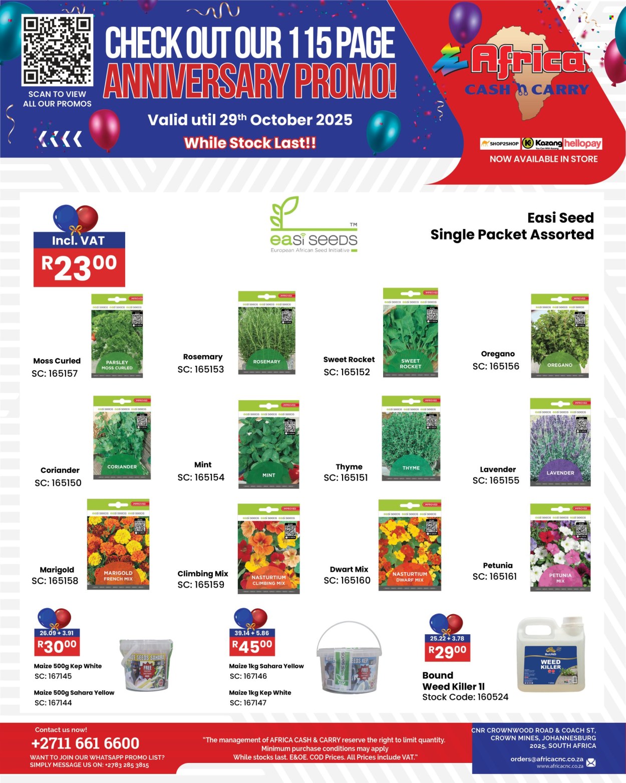 Africa Cash & Carry specials - 28/10/2025 - 29/10/2025. Page 2