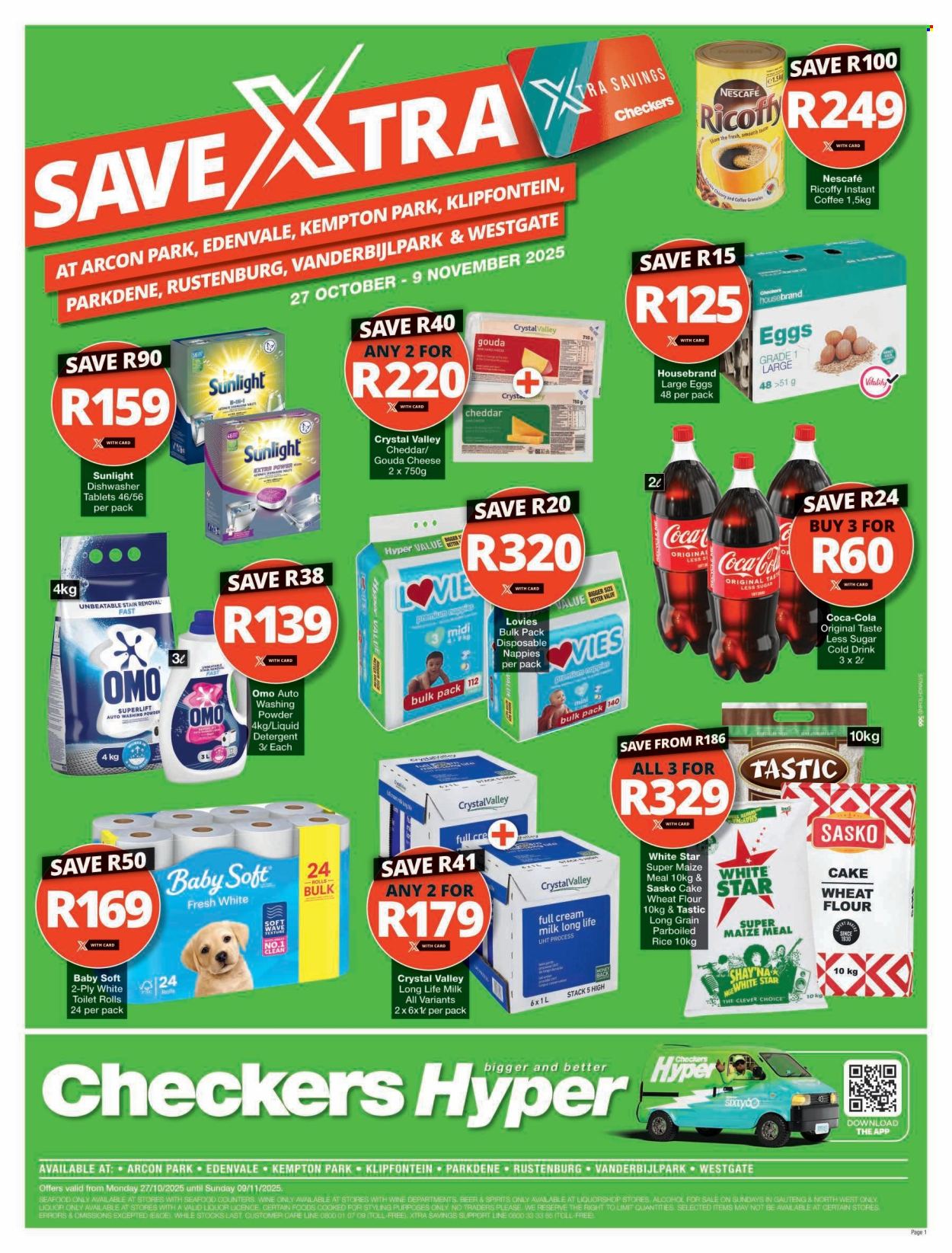 Checkers specials - 27/10/2025 - 09/11/2025. Page 1