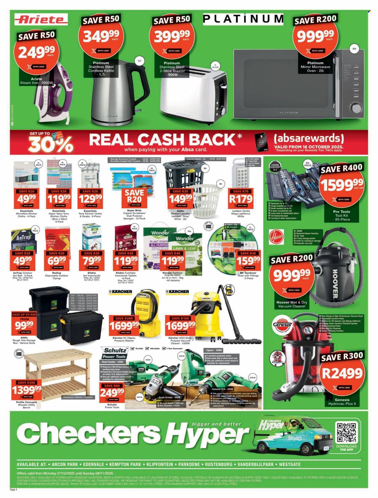 Checkers specials - 27/10/2025 - 09/11/2025. Page 4