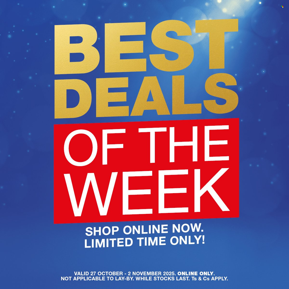 OK Furniture specials - 27/10/2025 - 02/11/2025. Page 1