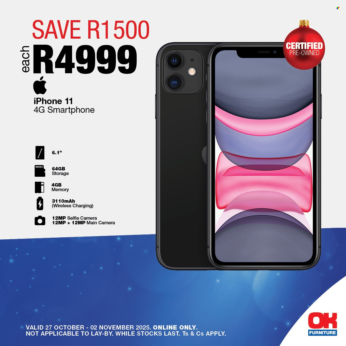 OK Furniture specials - 27/10/2025 - 02/11/2025. Page 4