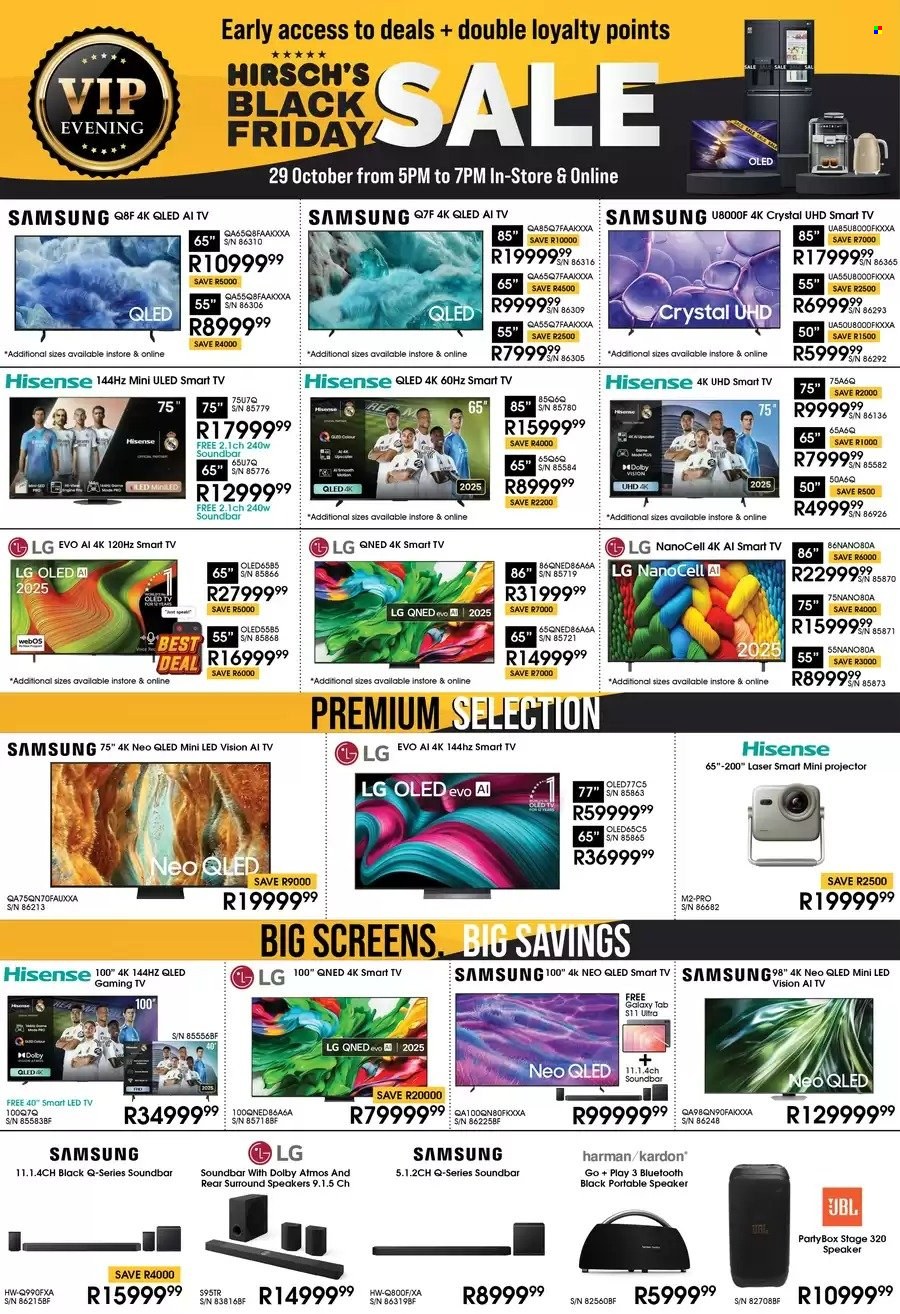 Hirsch's specials - 29/10/2025 - 29/10/2025. Page 1