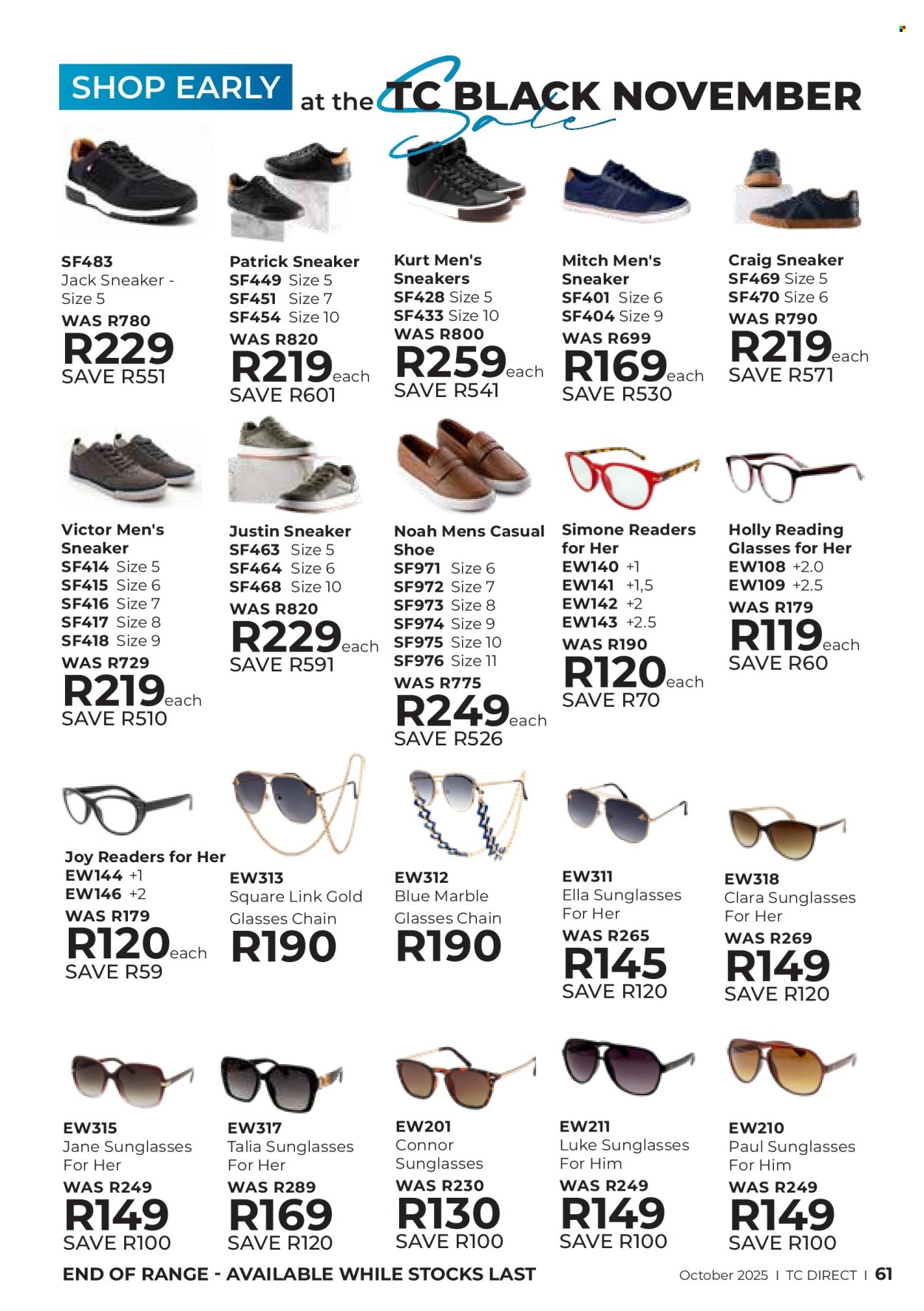 Table Charm Direct specials - 29/10/2025 - 31/10/2025. Page 61