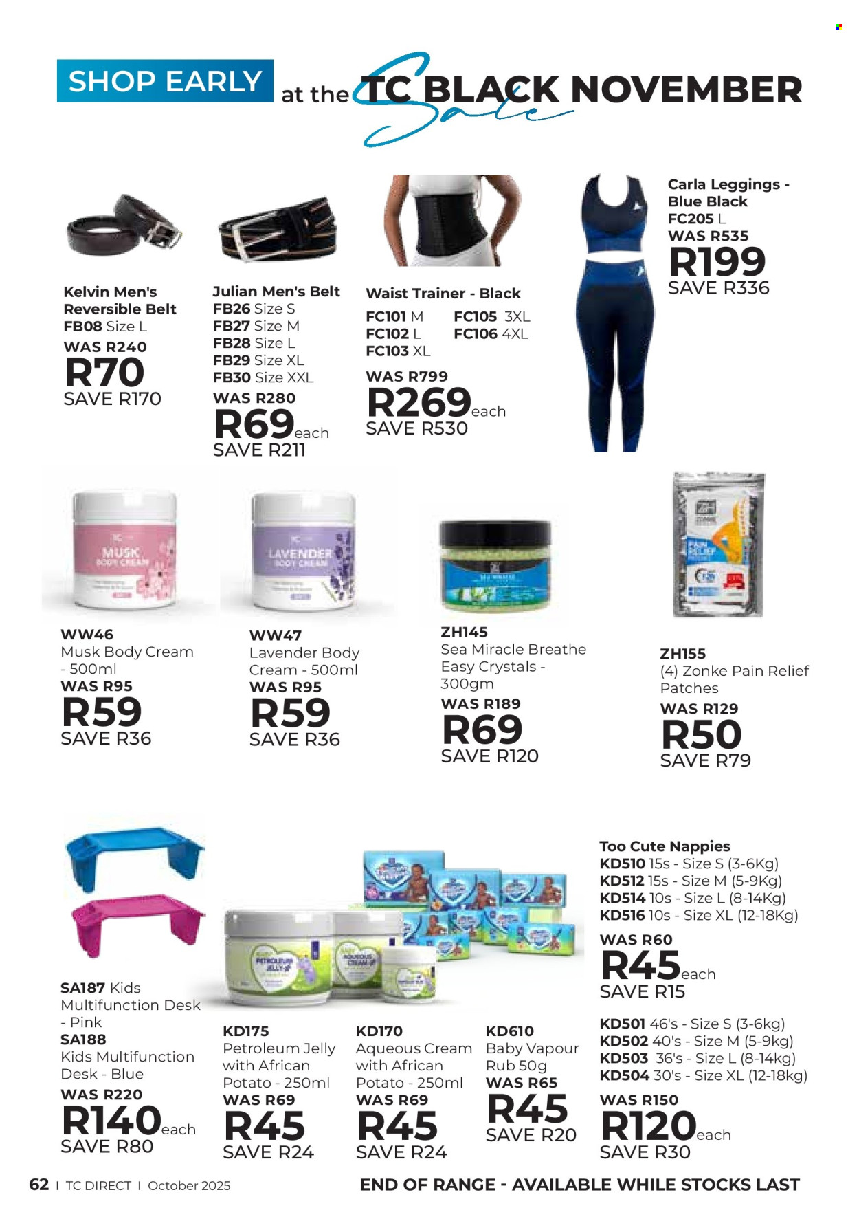 Table Charm Direct specials - 29/10/2025 - 31/10/2025. Page 62