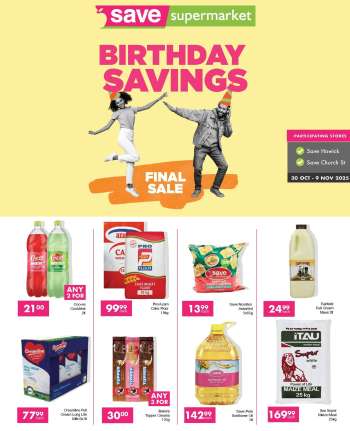 Save supermarket catalogue  - 30/10/2025 - 09/11/2025.